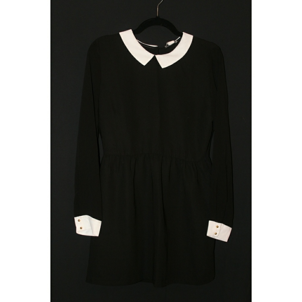 NWT F21 Collared Dress Wednesday Aadams Dreds